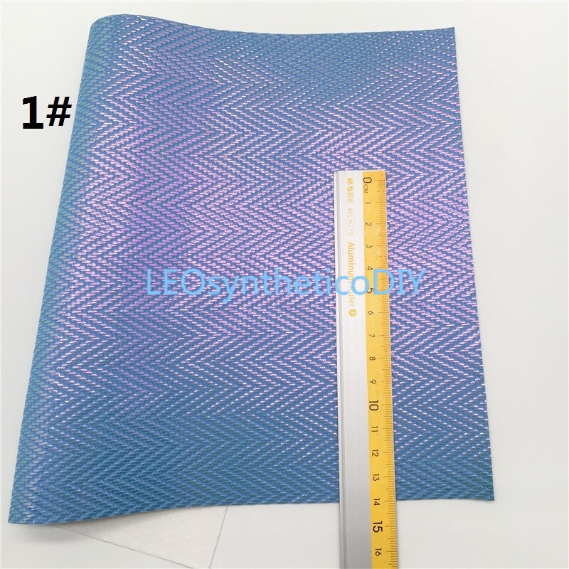 1 Pc 21X29CM Iriserende Faux Leer Stof, Synthetisch Leer Stof Lakens, Pu Leer Voor Maken Bows Leosyntheticodiy T448: 1