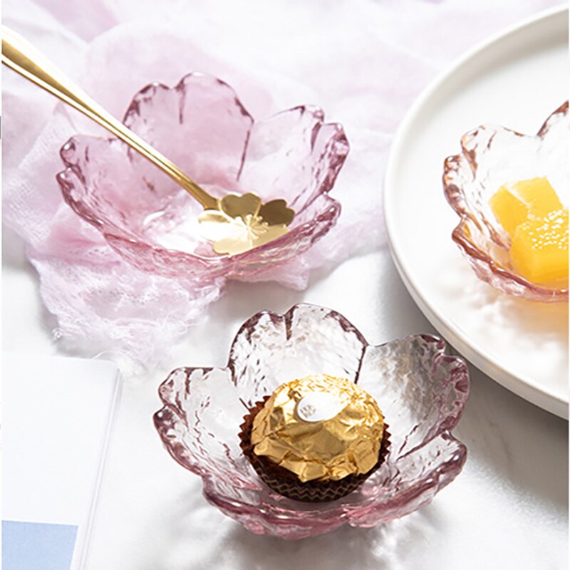 Japansk stil isbjergskål med glodkant gennemsigtig salat frugtsuppe dessert snack mad blandeskål te vask