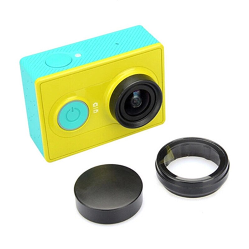 UV Lens Filter Filtro voor Xiaomi Yi Sport Actie Camera Bescherming Lens Cap Cover xiaomi Yi Xiaoyi Camera Accessoires