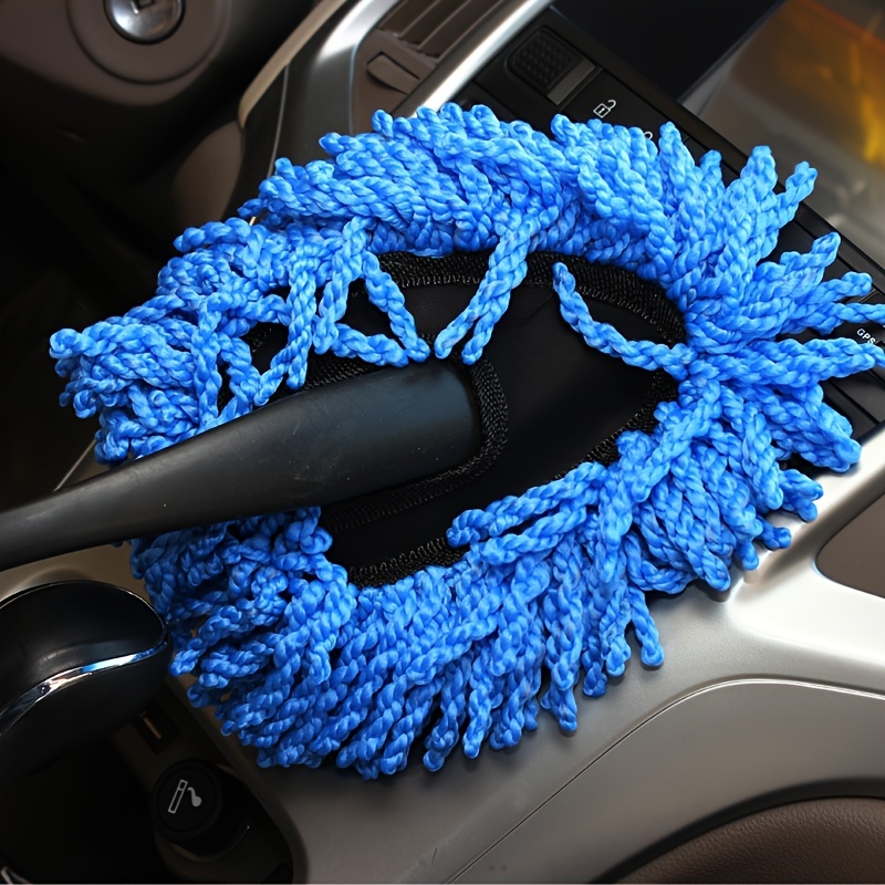 Auto Stofverwijdering Kleine Stofdoek Veeg Auto Zachte Borstel Reinigingsborstel Mini Borstel Stofverwijderingsborstel Nanovezel Auto-interieur