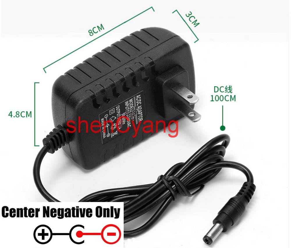 Power Supply AC Adapter 9V 2A 2000mA Charger for Boss PSA-240 PSA-230ES Guitar Effects Pedal VE20 Pedalboard Electronic Piano: WHITE