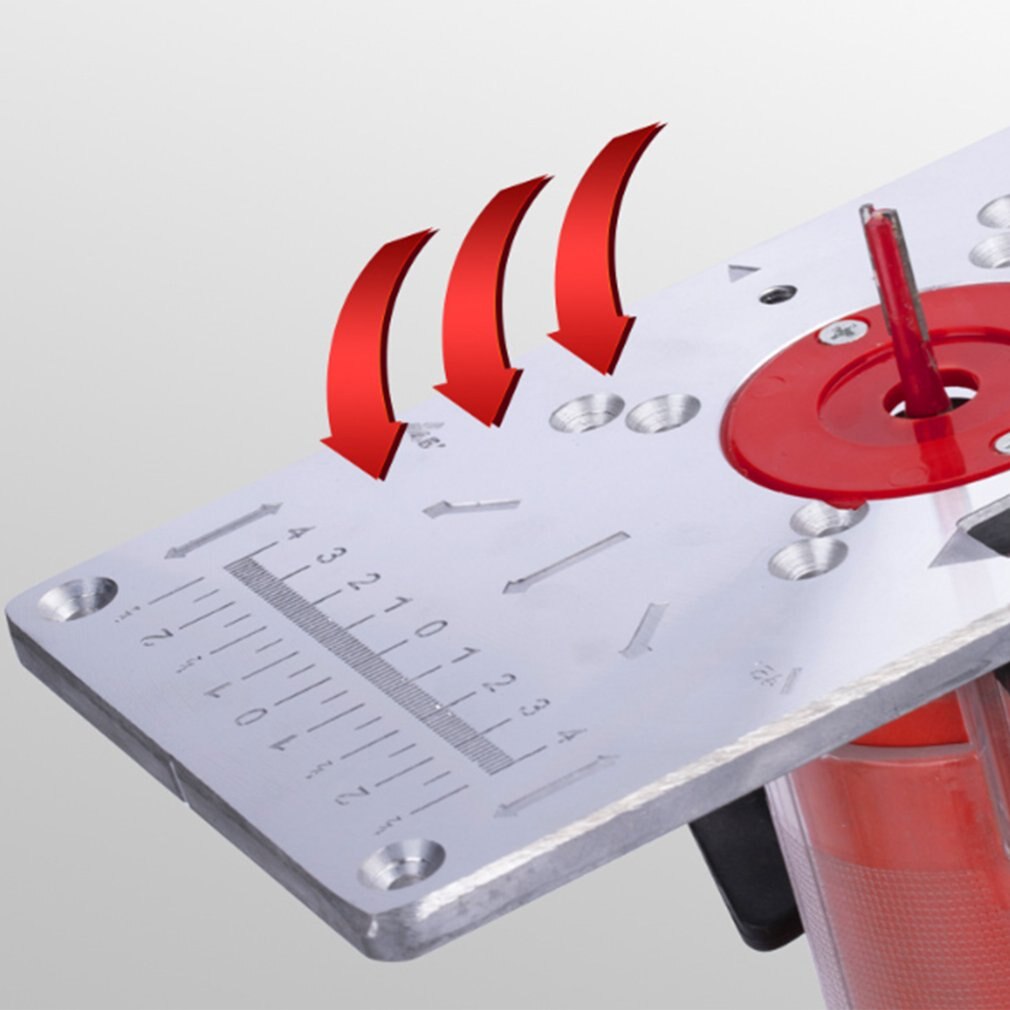 Aluminium Router Table Insert Plate Wood Router Tr... – Grandado