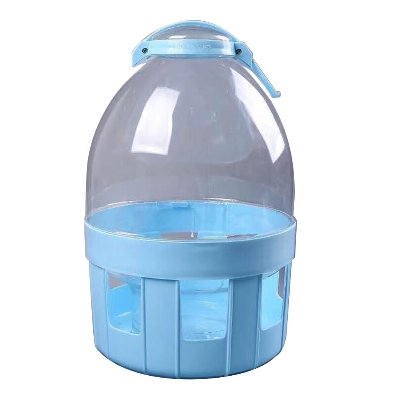 Bebedero automático para pájaros, alimentador de agua para palomas y loros, contenedor duradero de plástico, 2L, 4L, 6L, 8L, 10L: 10L