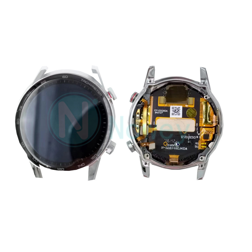 LCD Screen Display for Huawei Honor Magic Watch 2, Touch Digitizer Assembly, 46mm, Magic2, MNS-B19, MNS-B39: Linen