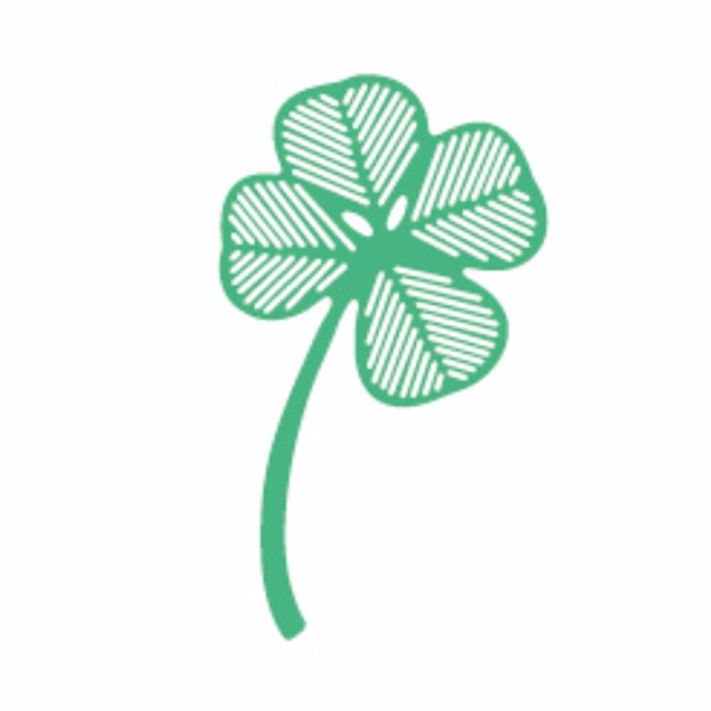 Hemere Klavertje Vier Gestikt Metalen Stansmessen Stencil Scrapbooking Voor Card Making Diy Embossing Bezuinigingen