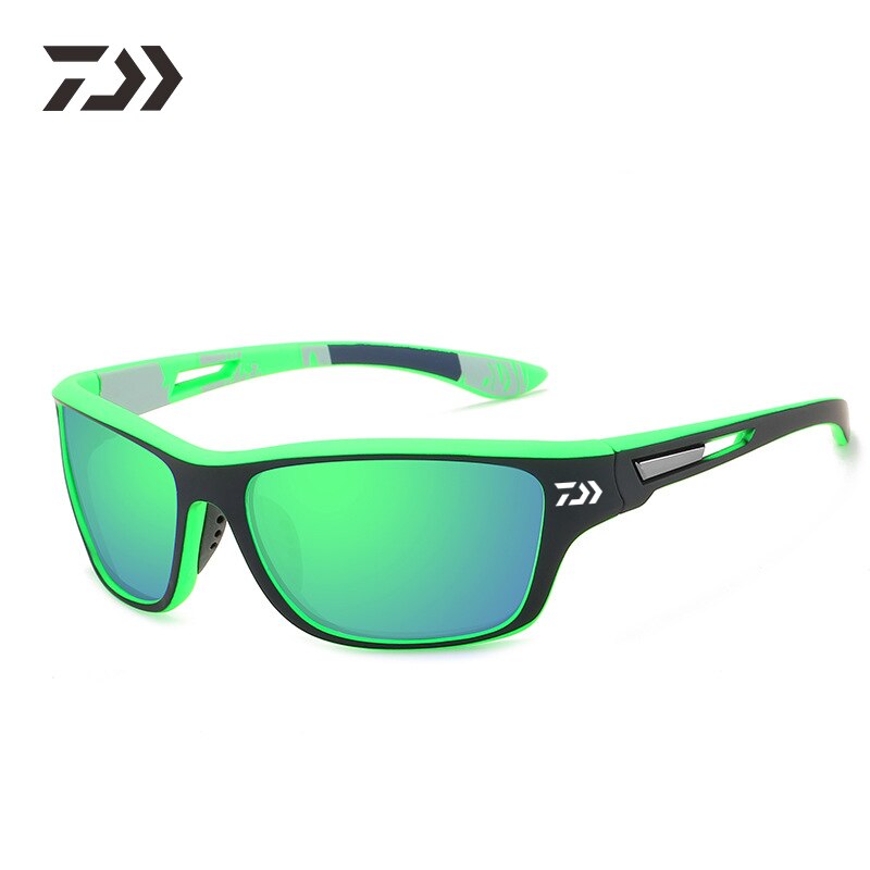 Gamakatsu Angeln Polarisierte Sonnenbrille Angeln Polarisierte Sonnenbrille Sonnenbrille Männer draussen Sport Brille Uv Schutz: Grün2