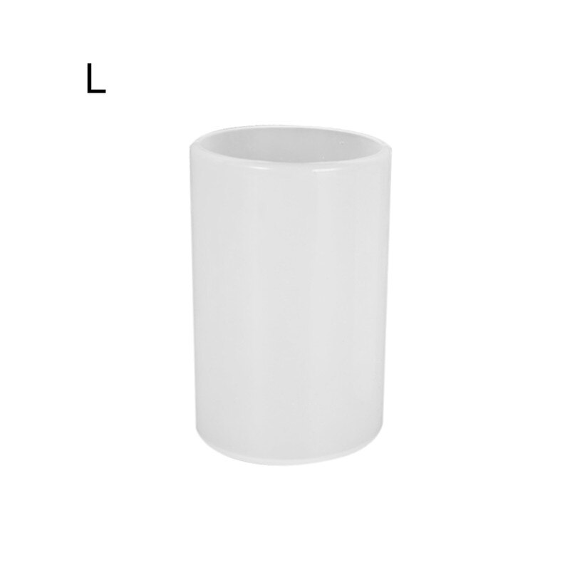 Molde de silicona para bolígrafo para bricolaje, recipiente organizador hexagonal de resina epoxi, soporte de almacenamiento redondo, moldes de sílice, manualidades, herramientas de fabricación de joyas: 60 mm Round