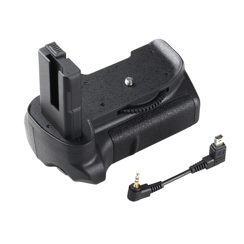 AMS-cámara Vertical Battery Grip Pack para NIKON D3100 D3200 D3300 DSLR batería para cámaras soporte para agarre con Cable Kit