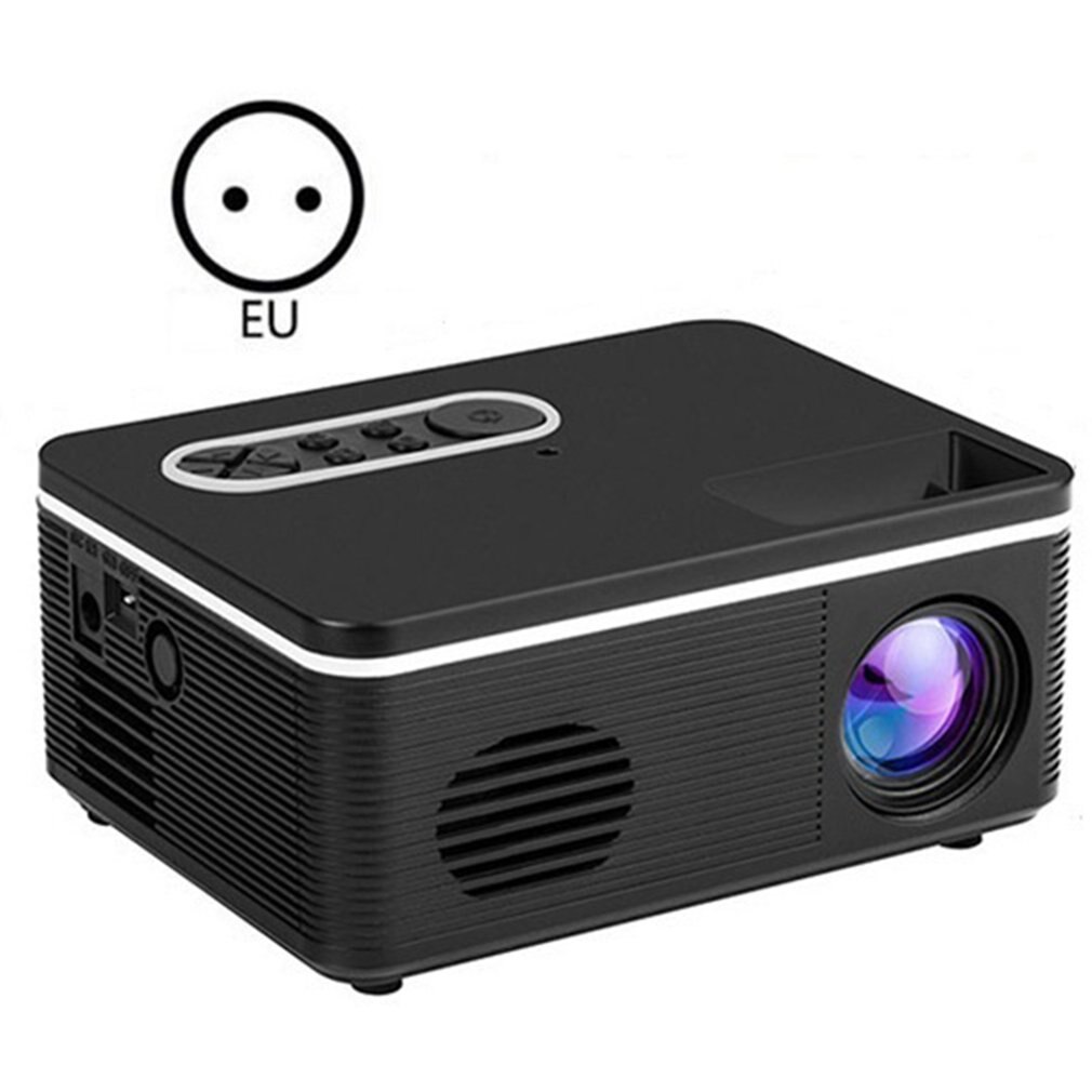 S361 Draagbare Mini Projector 600 Lumen Led Projector Ingebouwde Luidspreker Home Media Player Projector Hd Led Multimedia