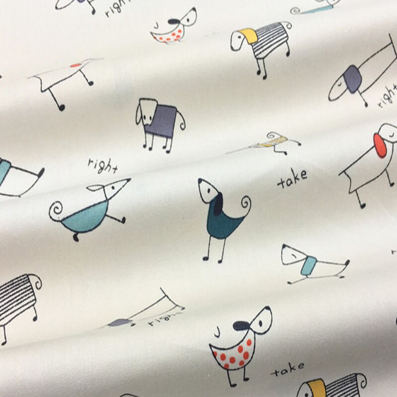Rondelles De Nez Imprimées Chien Sur Tissu De Verres - Neuf Avec étiquettes, Blanc