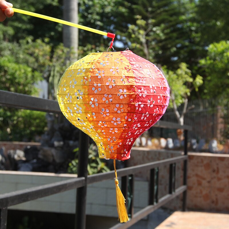 Lanterne en papier ballon à Air ajouré, lanterne arc-en-ciel, décoration, fournitures de fête d&#39;anniversaire pour enfants, décoration de mariage à domicile, 20cm