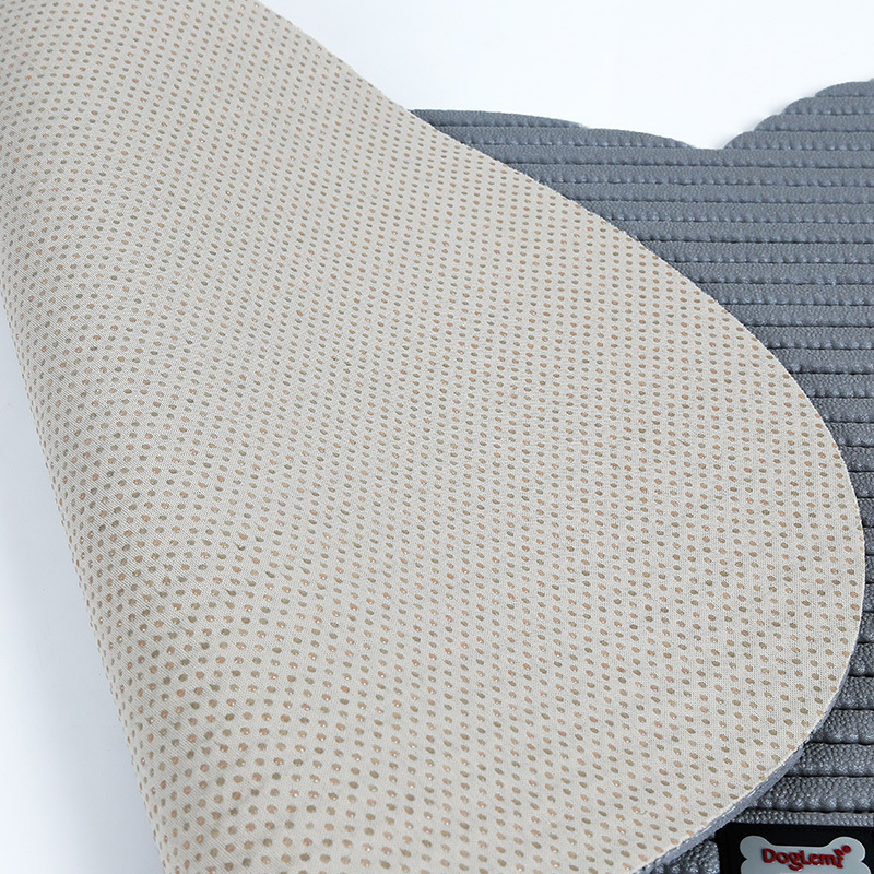 Non slip Litter Lock Mat Cat Litter Trapping Mat Pet Food Mat Wipe Cleaning