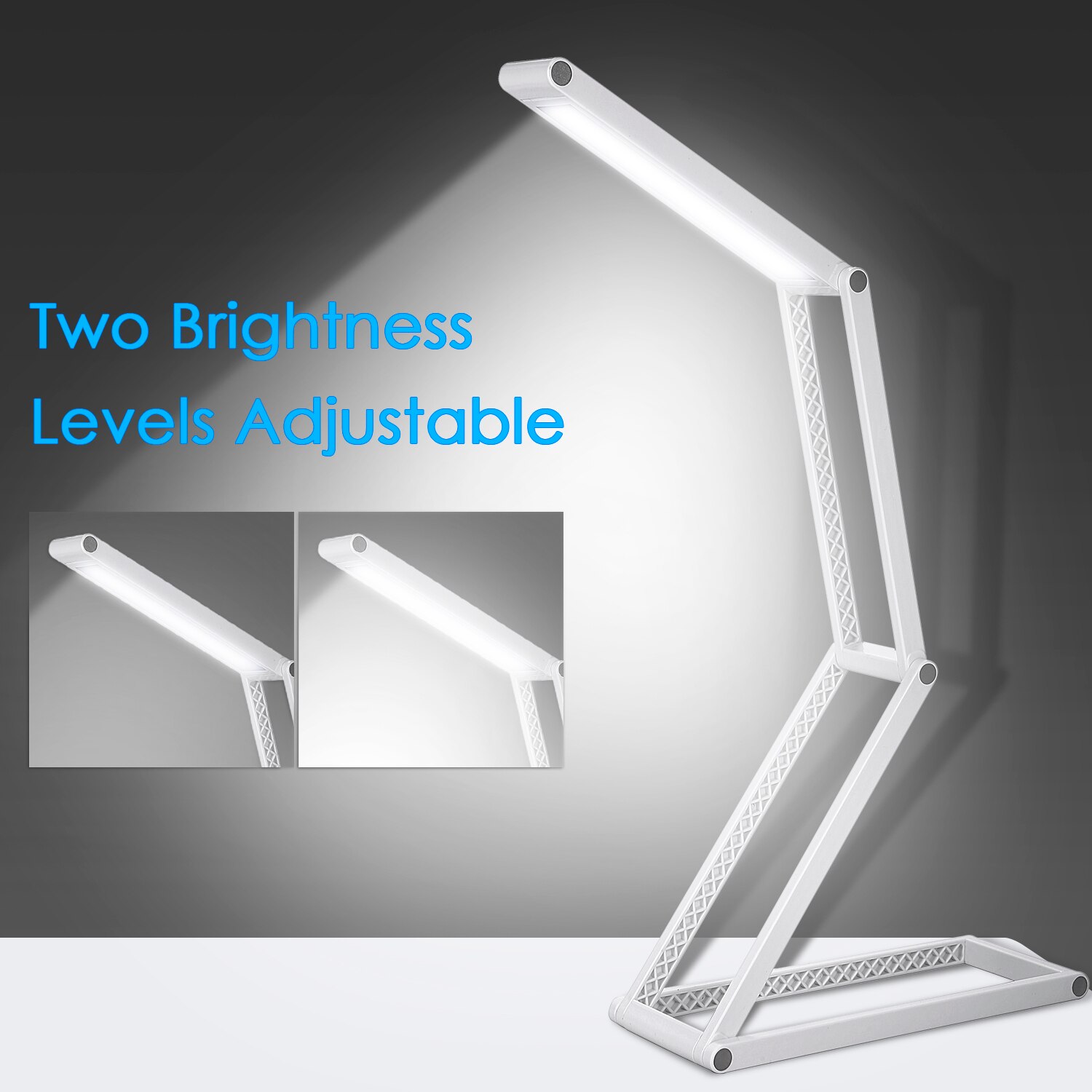 Foldable LED Desk Lamp USB / Battery Rechargeable Portable Table lamp for Kids Reading Bedroom Office Led Table Lamp Night Light