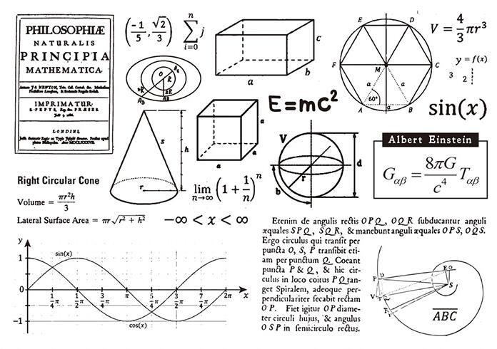 Timbre-poste en Silicone Transparent de maths | Sceau pour scrapbooking et album photo, tampon clair décoratif, pour bricolage M1172
