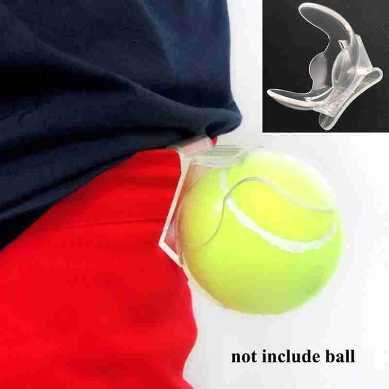 1 PCS Tennis Ball Clip Tennis Ball Holder Waist Clip-holds Ball-clear Tennis Clip Accessories Cost-effective