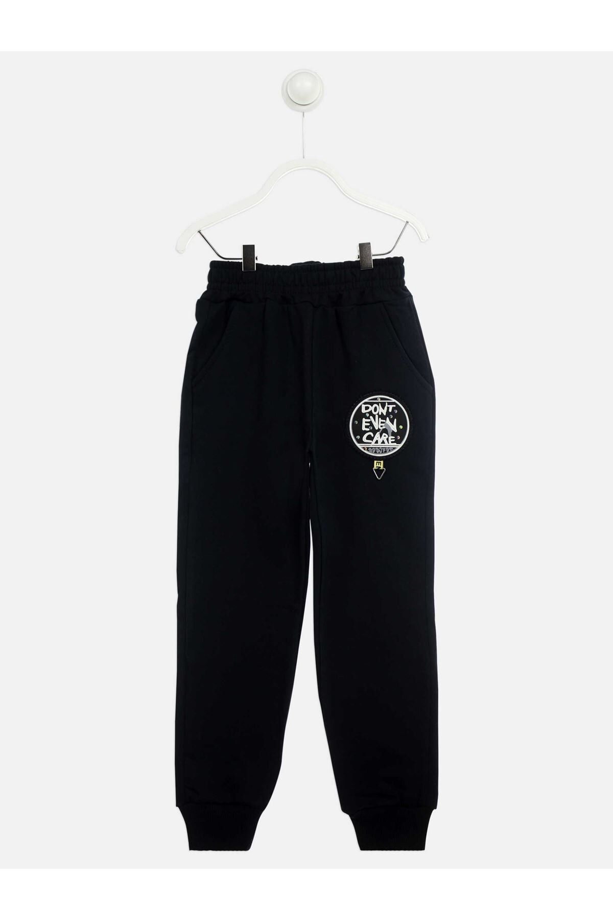 Dark Navy Blue Seasonal Girl Boy Sweatpants: 8 9 Ages
