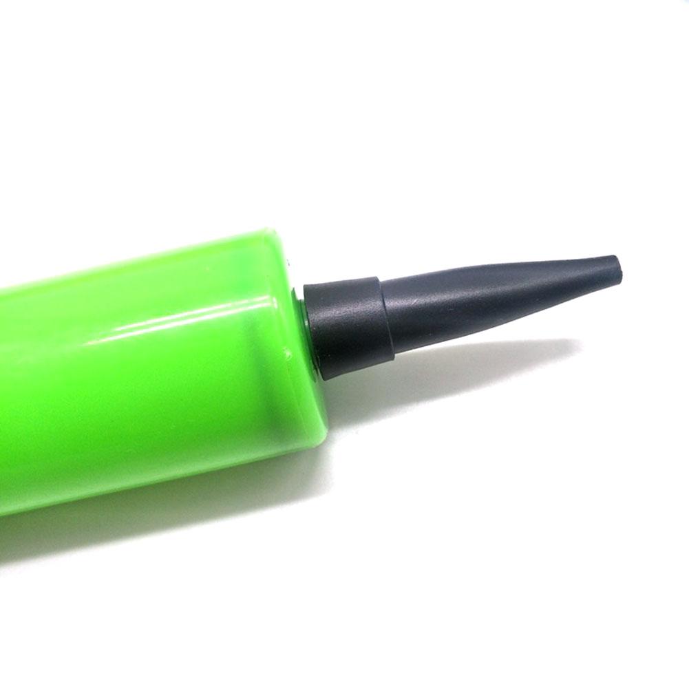 Minibomba de aire para inflar globos, Kit de Inflador de plástico manual, accesorios para fiestas de cumpleaños y bodas