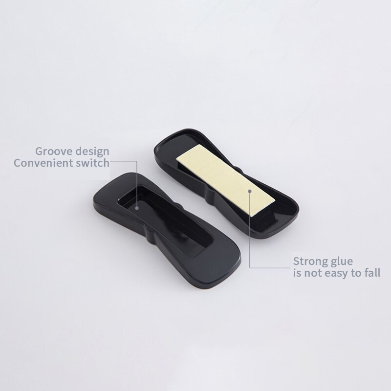 2pc indklistret dørhåndtag hjælpedør og vinduesgreb til hjemmebrug vindue indvendigt skuffestyr forbedring af hjemmet