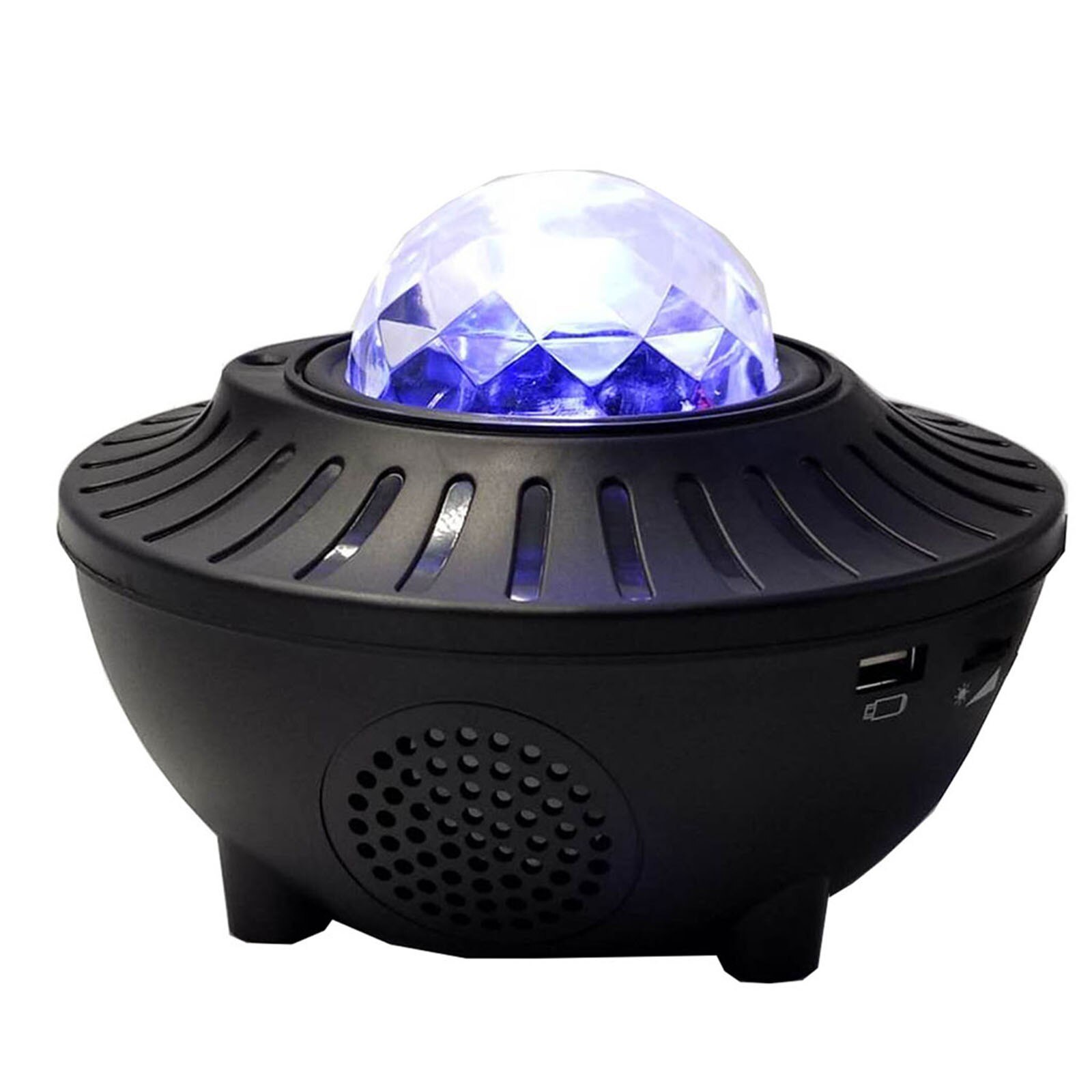 Night Light Skylight Projector LED Nebula Light Bluetooth Music Speak Starry Light Projector for Anniversary Room decor: Black
