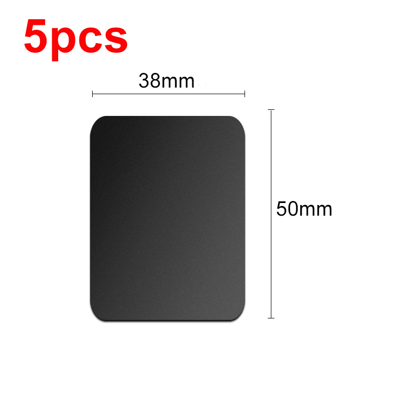 5/10 pièces plaque métallique pour support de téléphone magnétique de voiture support d'autocollant de feuille de fer universel support de support de téléphone aimant adhésif fort