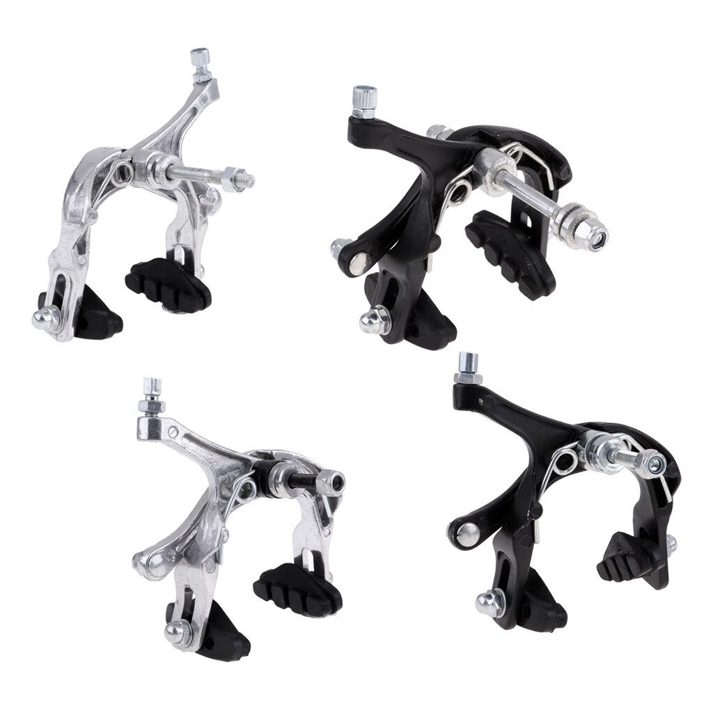 Pinza de freno de bicicleta ligera, de Carretera Ciclismo, pivote doble, freno de tracción lateral, 47mm-57mm, juego de repuesto para bicicleta