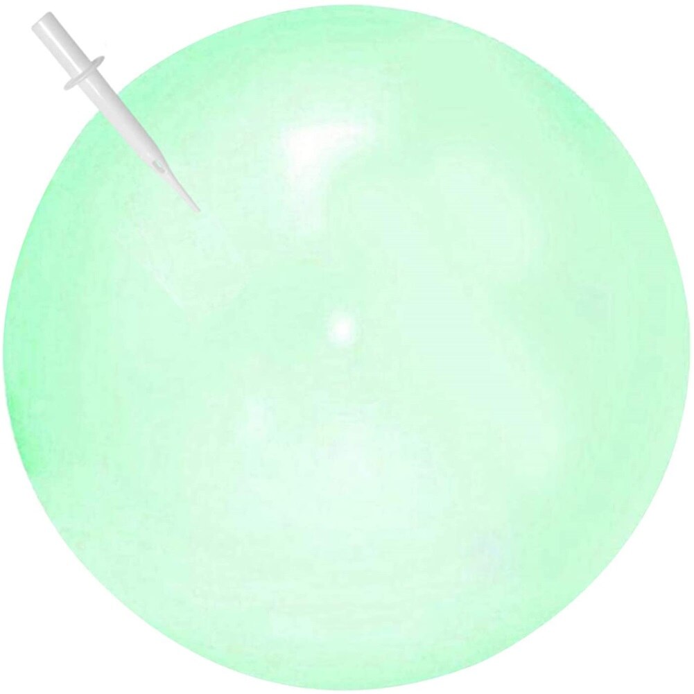 70 CM Blase Ball für Wasser Blase Ballon Aufblasbare Spielzeug Weiche Gummi Ball Oversize Strand Garten Party Im Freien: Green 40CM