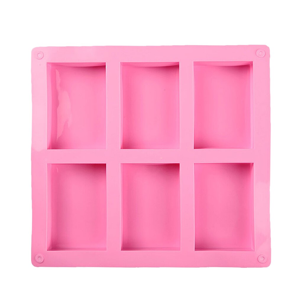 Multi Funktionale Silikon bilden für Herstellung Von Seifen 3D schlicht Seife bilden Rechteck Runde DIY Handgemachte Seife bilden Tablett Schimmel: Typ 5