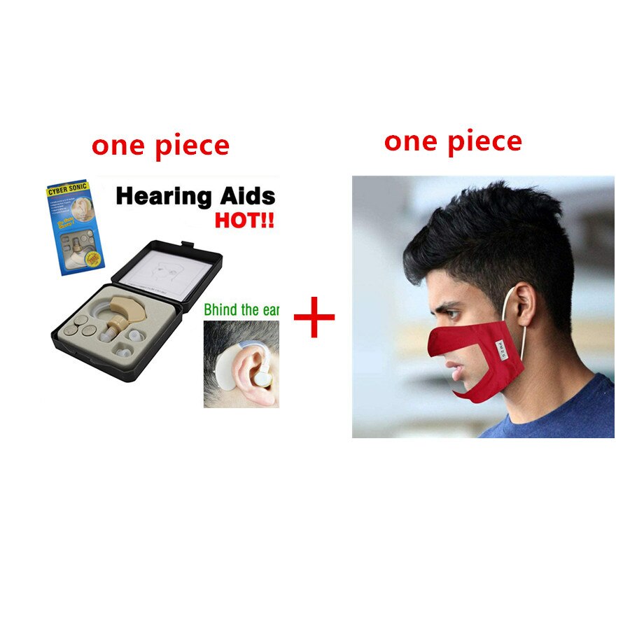 Hearing Aid Sound Voice Amplifier Adjustable Tone Mini Device for Elderly Deaf Hear Clear apparecchio acustico: as picture 2