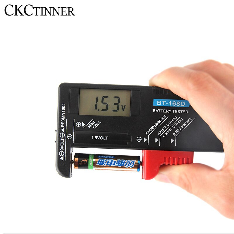 Battery Tester BT-168D Digital Battery Capacity Te... – Grandado