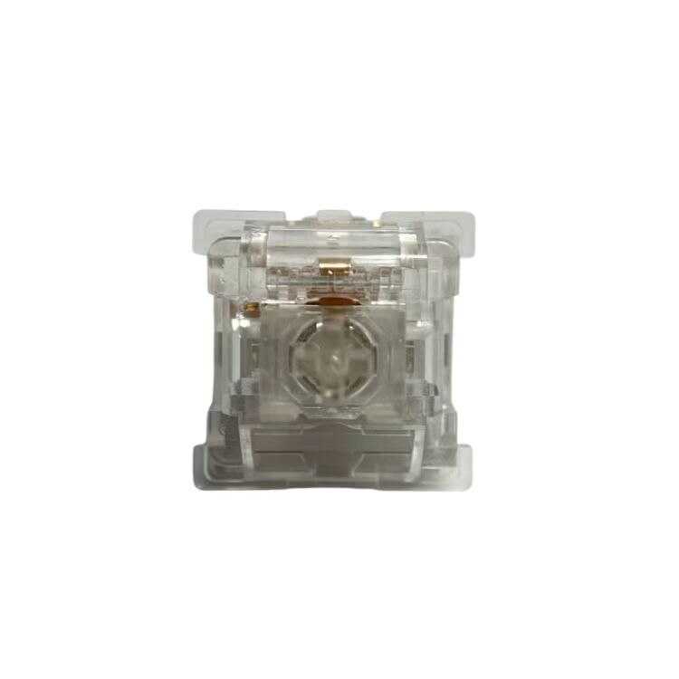 Mechanical Keyboard Switch 3Pin Silent Clicky Linear Tactile Similar Gaming Keyboard Switches 2022 Newest Keyboard: 10pcs / transparent shaft