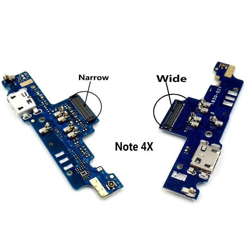 Per Xiaomi Redmi Nota 4 / Note 4X/Nota 4Xpro Del Telefono Nuovo Micro USB di carico del Caricatore del Cavo Della Flessione bordo della porta con Microfono Modul