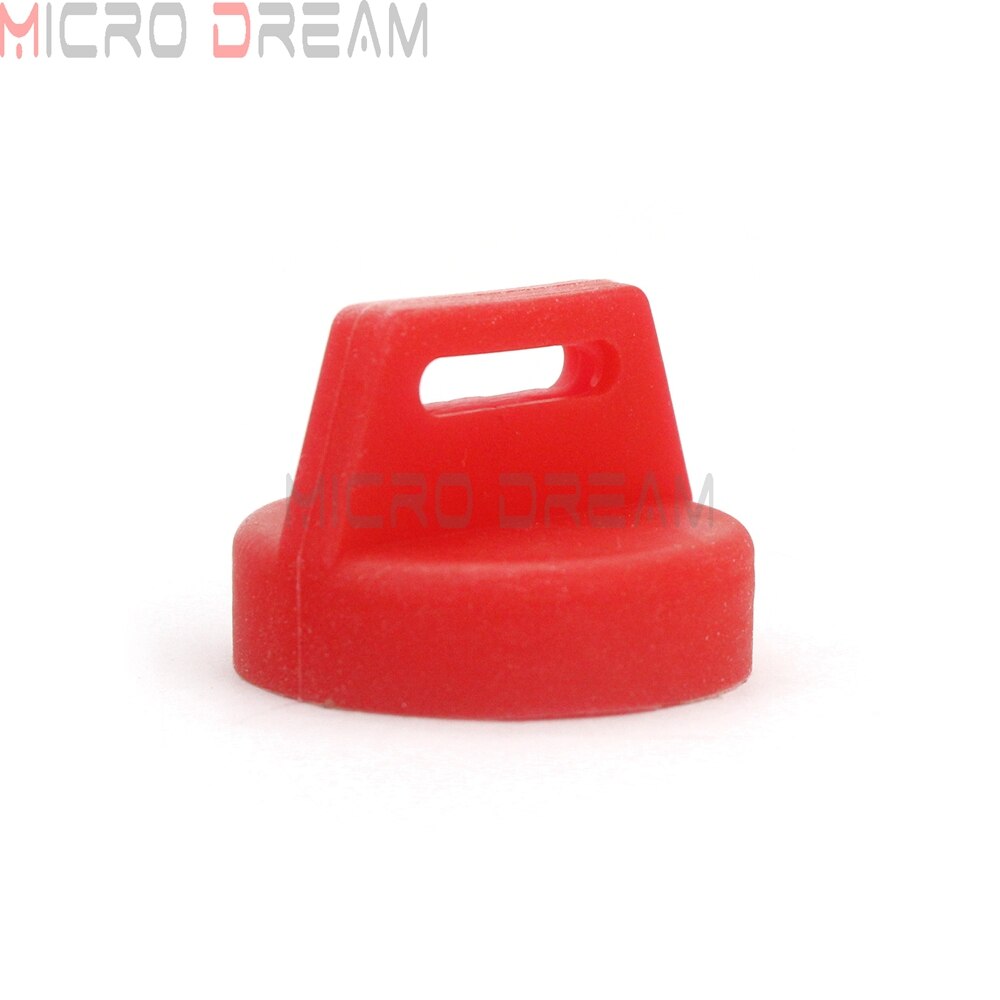 Igntion Key Cover Keyswitch Rubber Protector for Polaris Sportsman Scrambler Black Trail Boss ATV UTV Quad Car Rubber Key Cover: Red