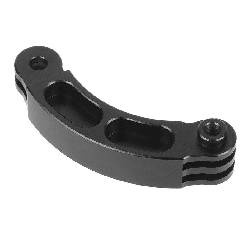 Conector de brazo de extensión para casco, soporte de montaje para Barbilla, esquí/motocicleta, casco de ciclismo para GoPro Hero, todas las cámaras de acción: Default Title