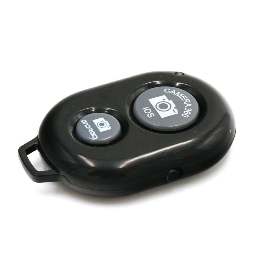 Wireless Bluetooth Phone Camera Remote Control Shutter black