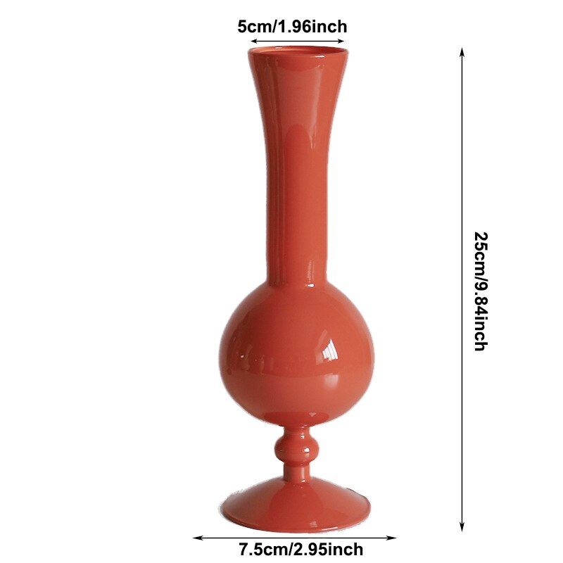 Vilead Glas nordisch Stil Vase Hydrokultur Terrarium Anlage Halfter Flasche für Heimat Sekretariat Balkon Wohnzimmer Hochzeit Esszimmer Dekor: G