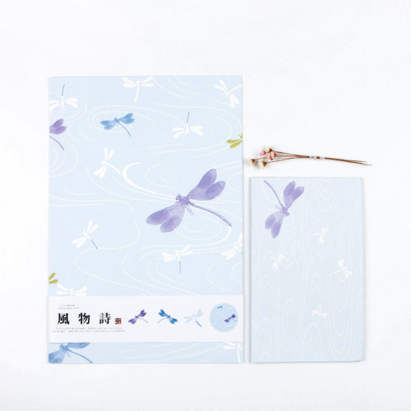 Japanese style 6 sheet letter paper+3pcs envelopes with stickers Letter pad set writing paper Office&School Supplies