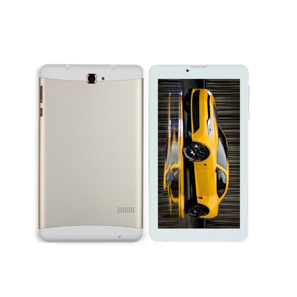7-inch 706 Student Call Tablet Ultra-long Battery Life High-definition Screen Dual Card Dual Standby Tablet: gold