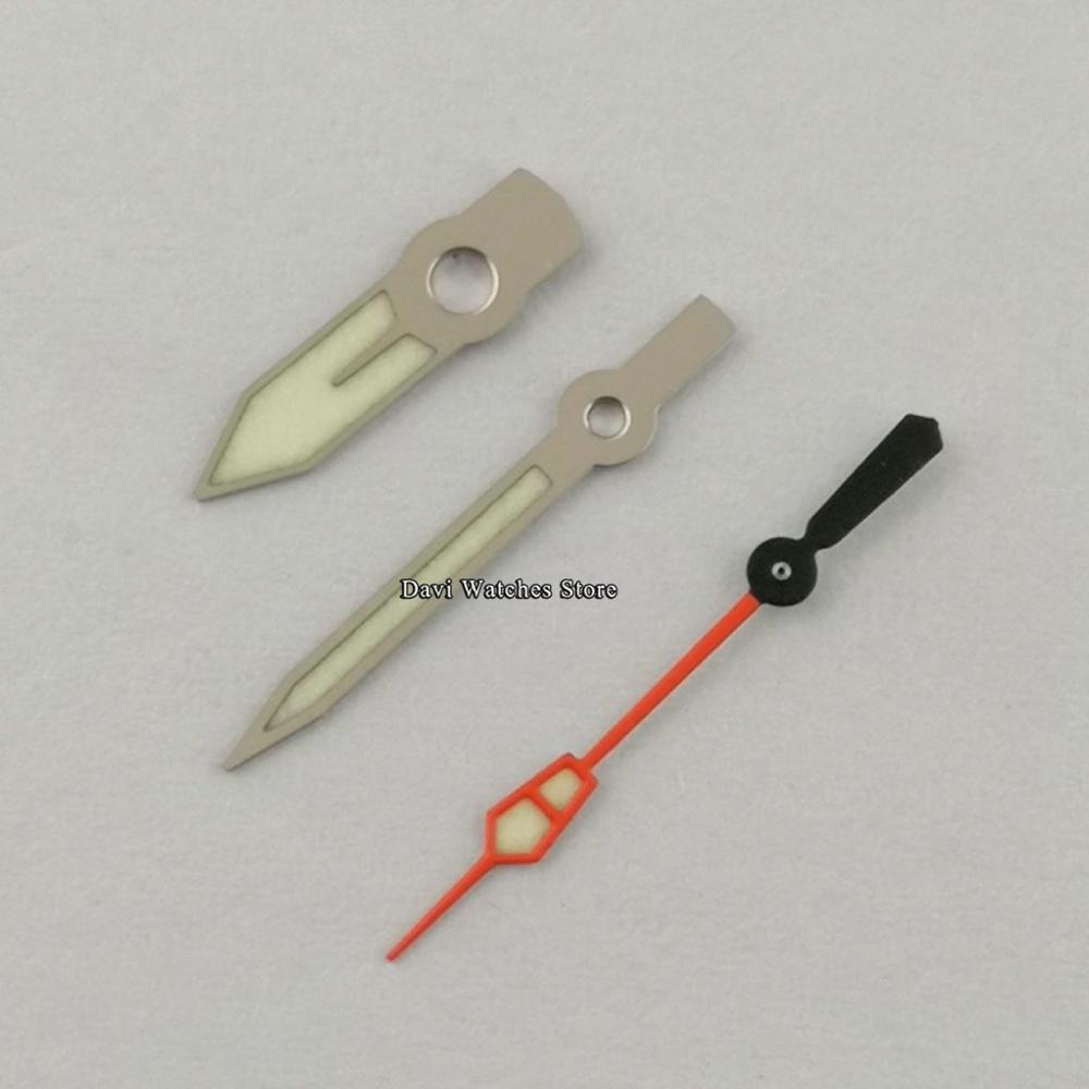 2 stili nuove lancette dell'orologio adatte per NH35 NH36 movimento  automatico C3 forti lancette luminose – Grandado