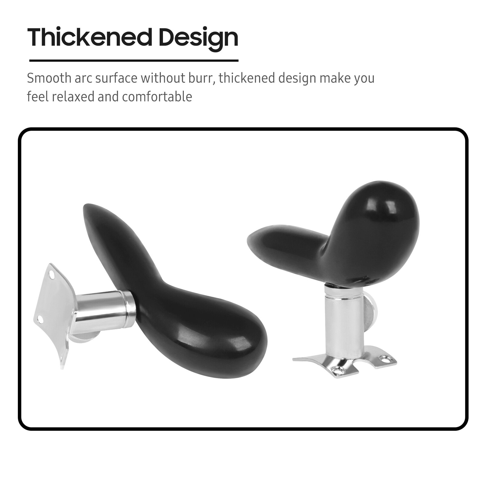 Bassoon hand saddle rest, thumb rest for bassoon hand holder, thickened arc finger rest with metal base & 4 screws