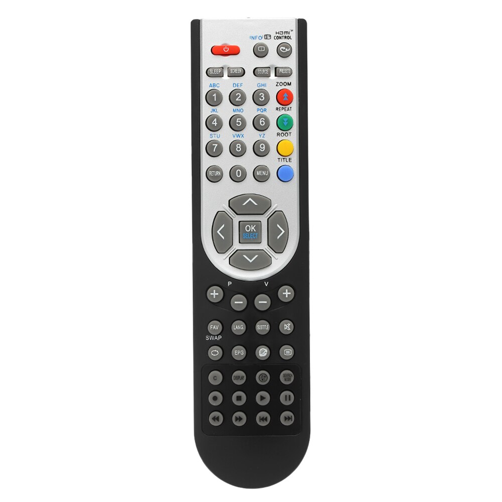 RC1900 Remote Control for OKI TV LCD LED Plasma Smart TV Remote Controller Black: Default Title