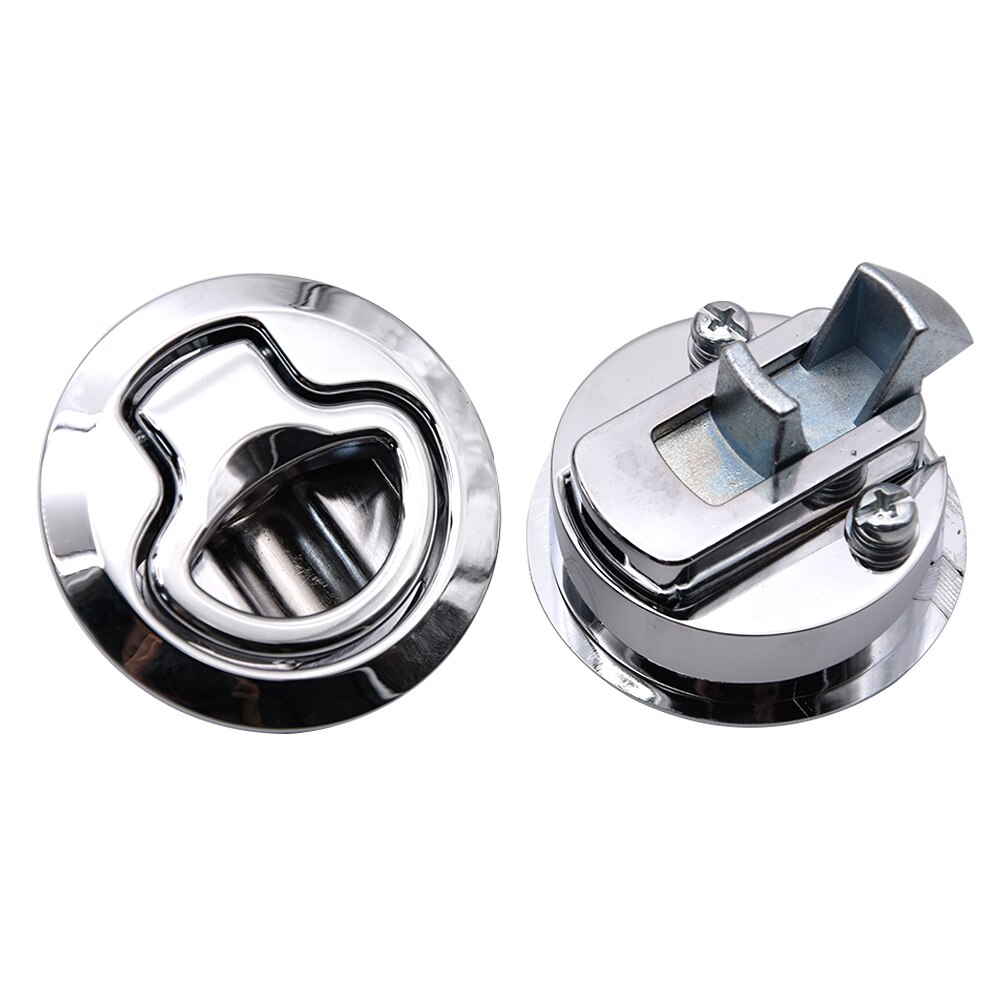 Stainless Steel Marine Boat Yatch Ship RV Flush Pull Slam Latch Mount Hatches Lift Cabinet Lock Latch Without Keys