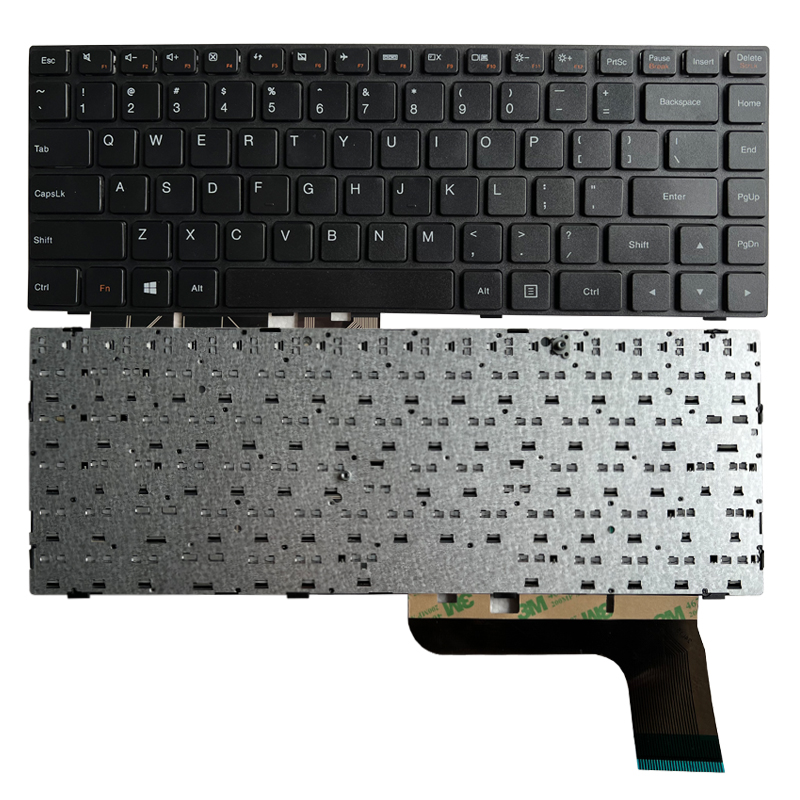 US Laptop keyboard FOR LENOVO ideapad 100-14 100-14IBY Engliash