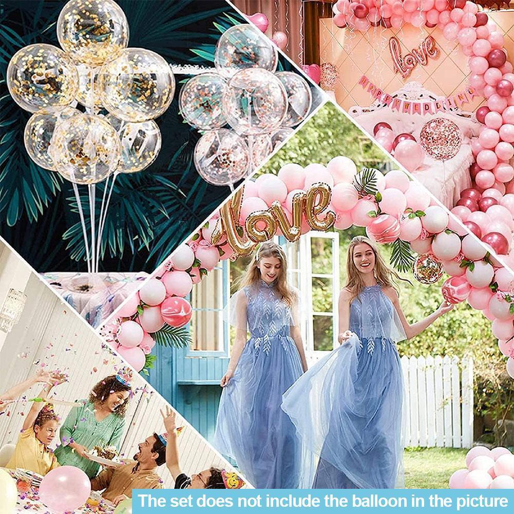 1 Set Balloon Stand Birthday Balloons Arch Stick Holder Decor Balloon Wedding Decorations Kids Ballon Birthday Party D0H3