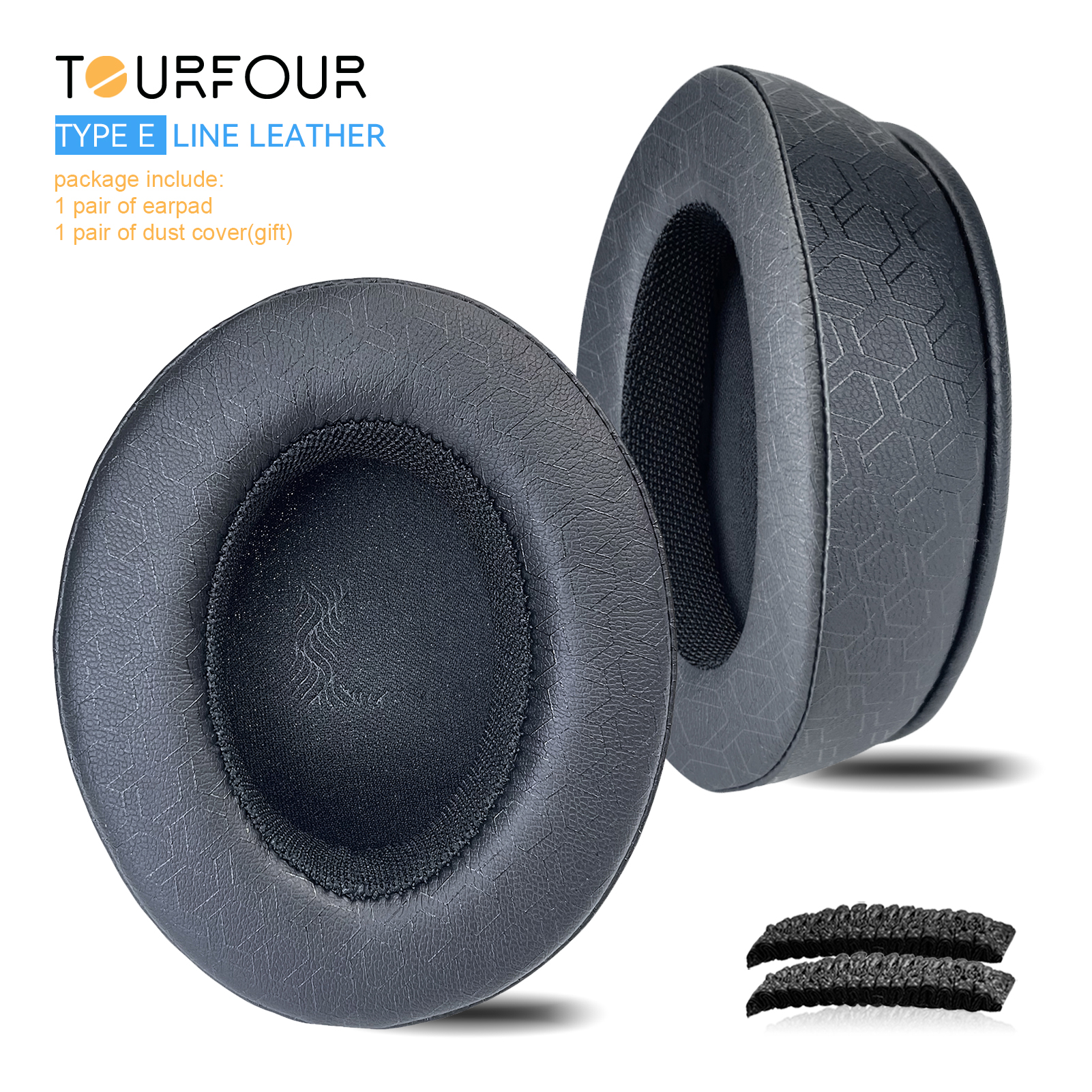 TOURFOUR Replacement Earpads for Sennheiser HD280 Pro Headphones Ear Cushion Cover Sleeve Earmuffs Headset Headband: ORANGE RED