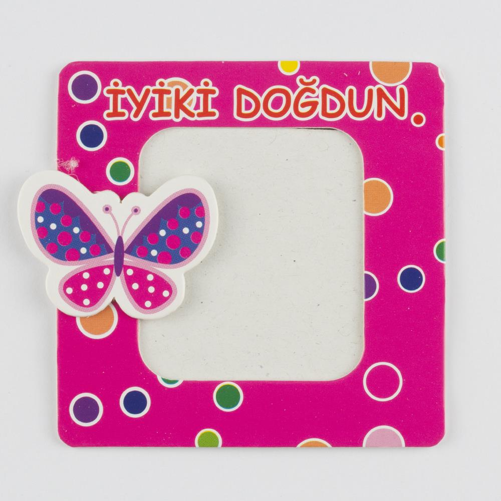 Happy birthday Magnet Cardboard Frame