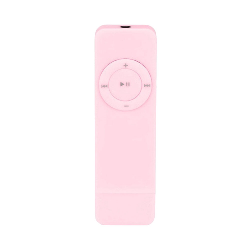 -mini  mp3- player, modischer tragbarer sport-strip, verlustfreie musikwiedergabe, medienunterstützung bis zu  to 32gb micro-tf-karten: Rosa