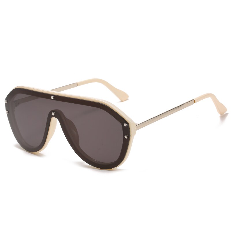 Heren wandelzonnebrillen oversized wandelzonnebrillen heren merk goggle zonnebril dames stijl brillen  uv400: 12-wm2032-c4