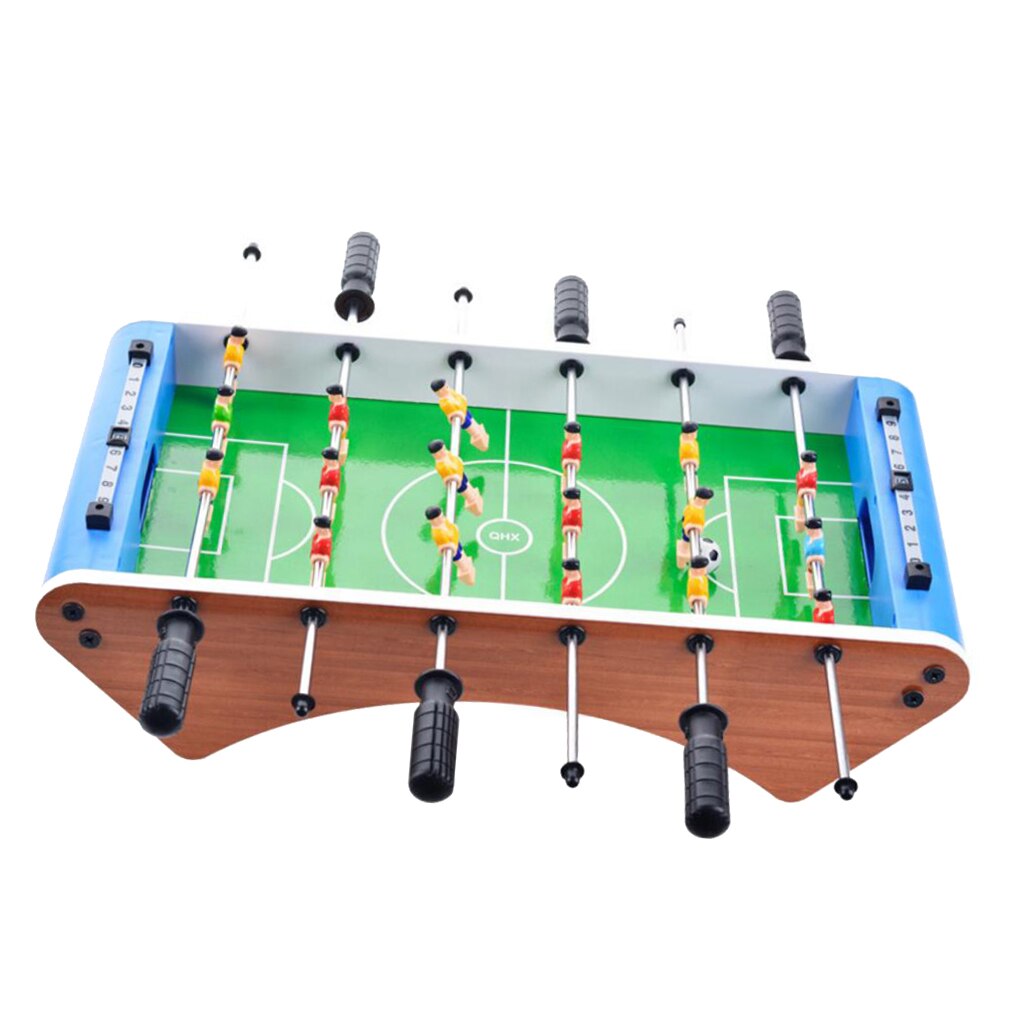Classic Table Football - 50X25X12,5cm Solid Wood Table Football Game