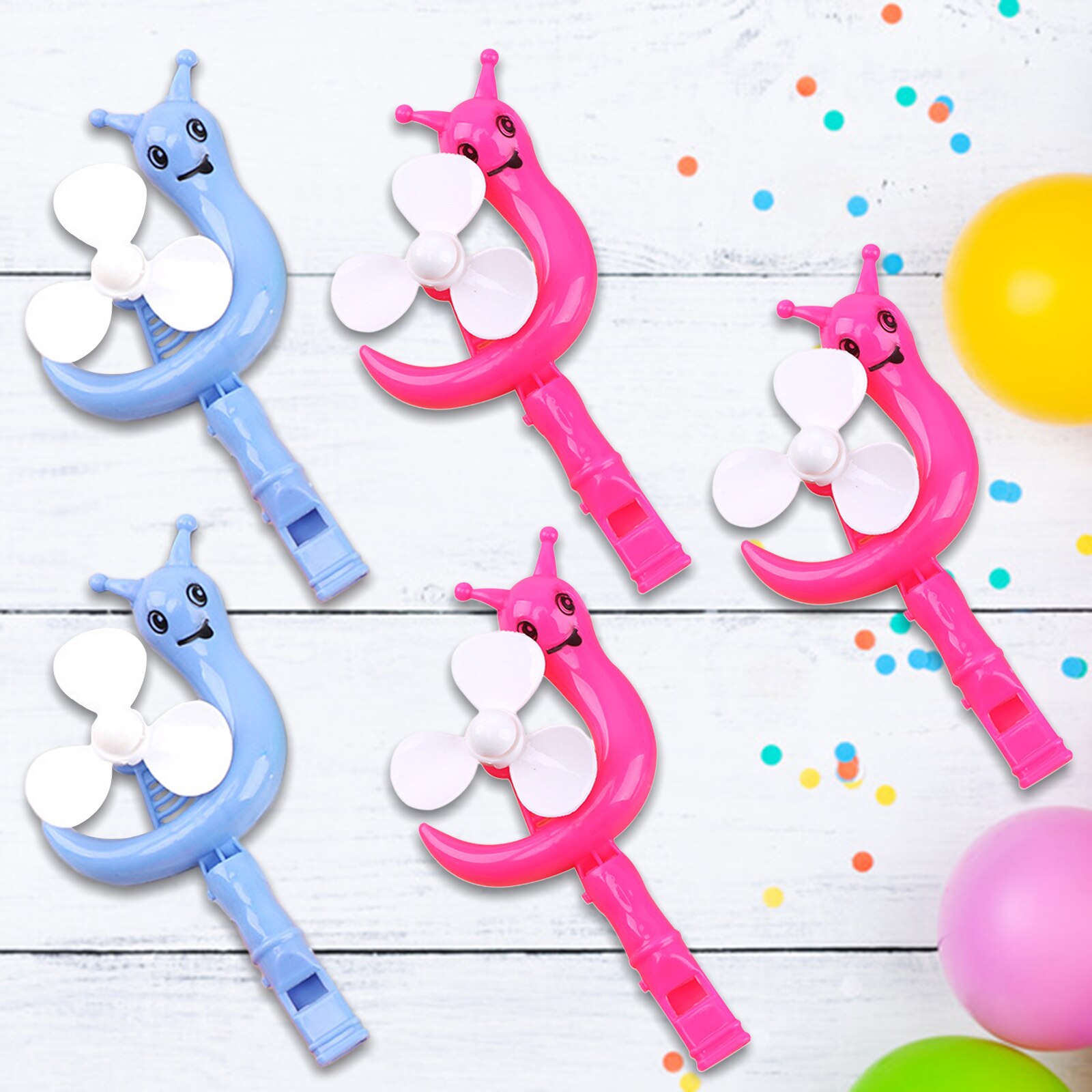 Set of 5 Windmill Handle Toy Wind Developmental Windmill Toy