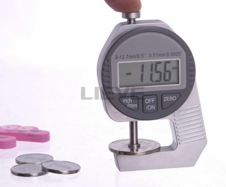 Portable Electronic Dial Indicator Thickness Mini 0.01mm Digital Thickness Gauge Meter 12.7mm Measure Tool Dial Gauge Tester